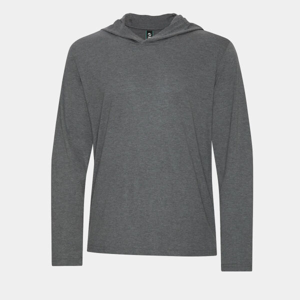 KOI® ELEMENT TRIBLEND LONG SLEEVE HOODED TEE Thumbnail