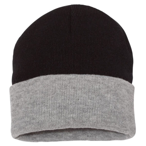 Colorblocked 12" Cuffed Beanie Thumbnail