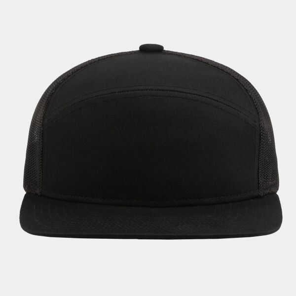 Pacific Headwear 6-Panel Arch Trucker Snapback Cap Thumbnail