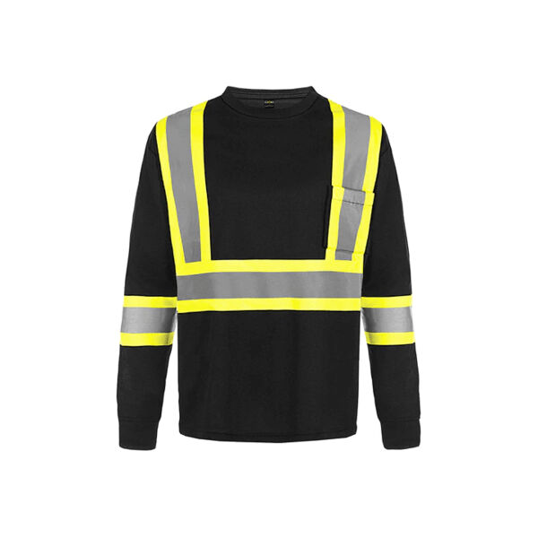 CSW - Beacon - Adult Long Sleeve Hi-Vis Poly Mesh T-Shirt Thumbnail