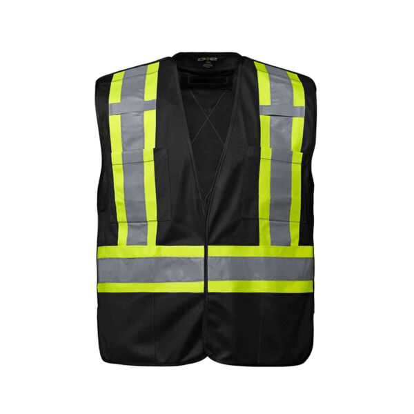 Vanguard - Tricot Hi-Vis 5 Point Tear-Away Vest - Dual Sized Thumbnail