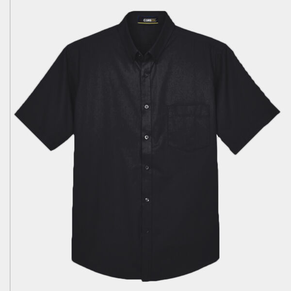 CORE365 Men's Optimum Short Sleeve Twill Dress Shirt Thumbnail
