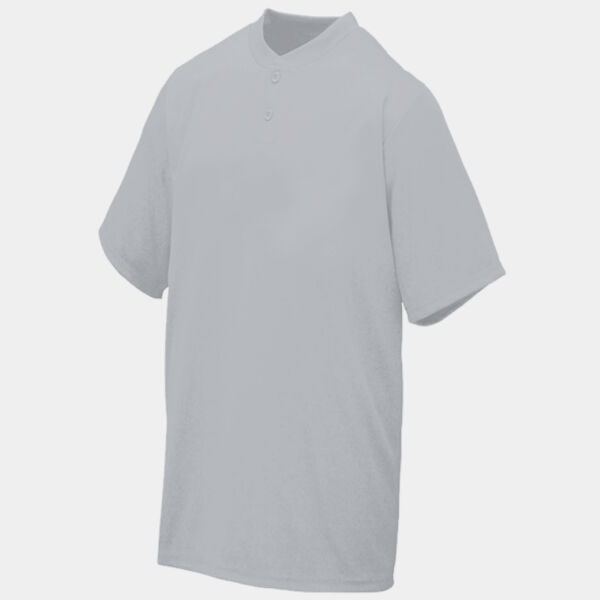 Augusta Sportswear Attain Wicking Two-Button Baseball Jersey Thumbnail