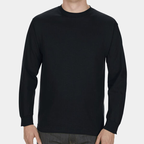 American Apparel Heavyweight Cotton Long Sleeve Tee Thumbnail